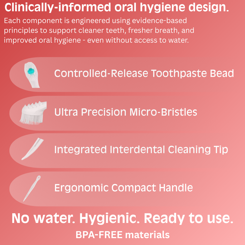 24-Pack EVIA Mini ToothBrush