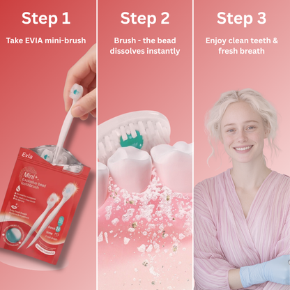 24-Pack EVIA Mini ToothBrush